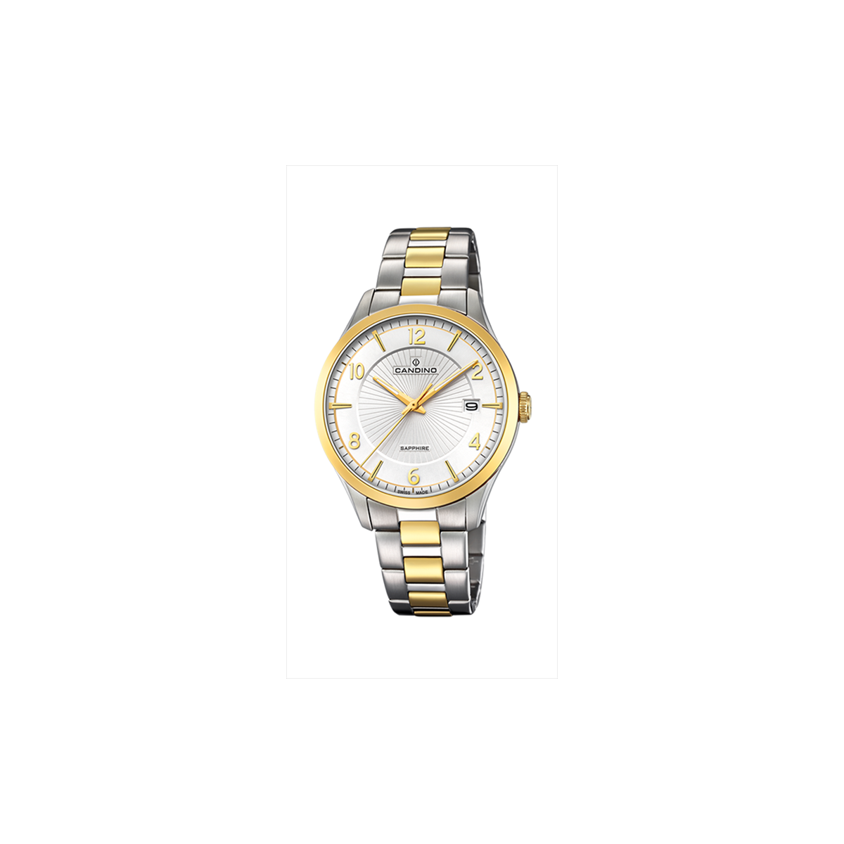 RELOJ CANDINO BLANCO/DORADO