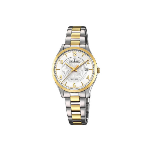 RELOJ CANDINO BLANCO/DORADO