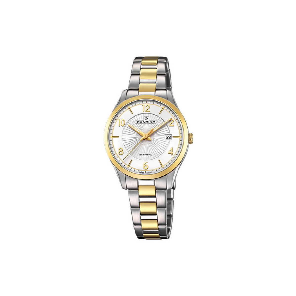 RELOJ CANDINO BLANCO/DORADO