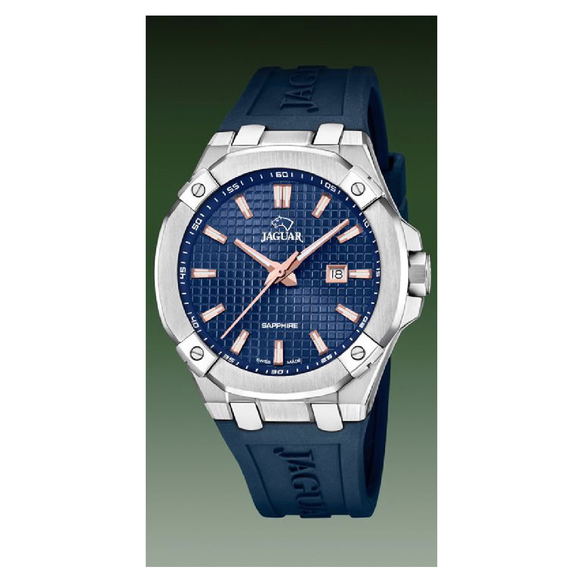 RELOJ JAGUAR SWISS AZUL