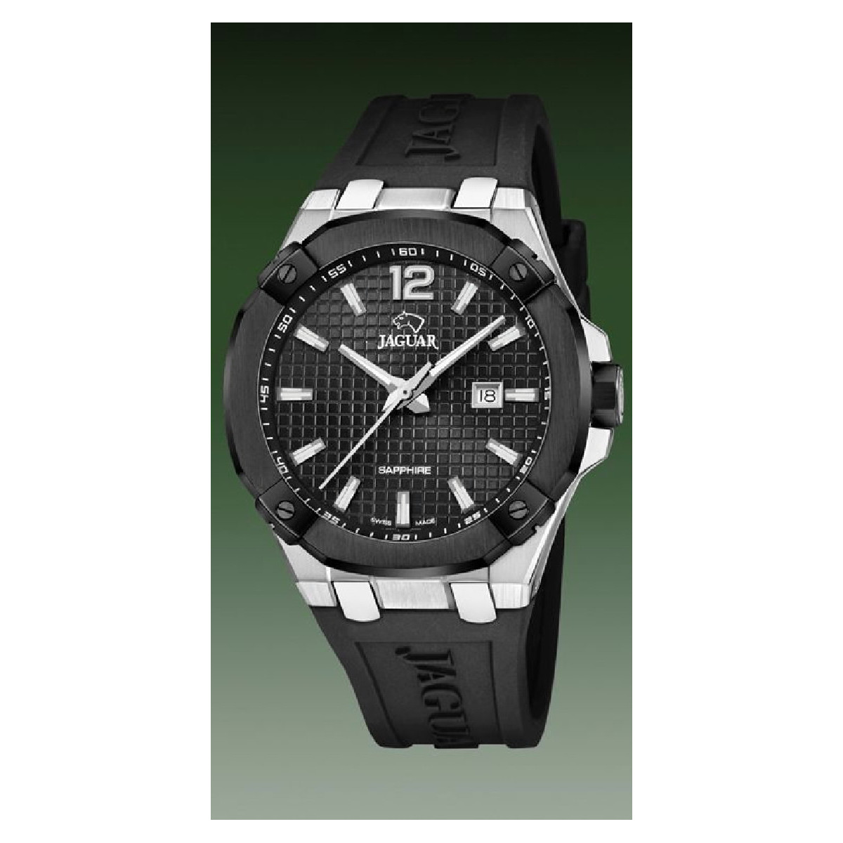 RELOJ JAGUAR SWISS NEGRO